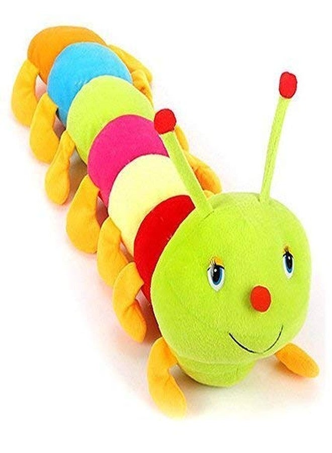 CHIRKUT Lovable Cute 40cm Caterpillier Soft Toys for Kids, hugable Soft Stuffed Lightweight Multicolour Caterpiller Soft Toy|Soft Toys Present for Birthday Baby Girls, Boys & Childrens. - Image 2